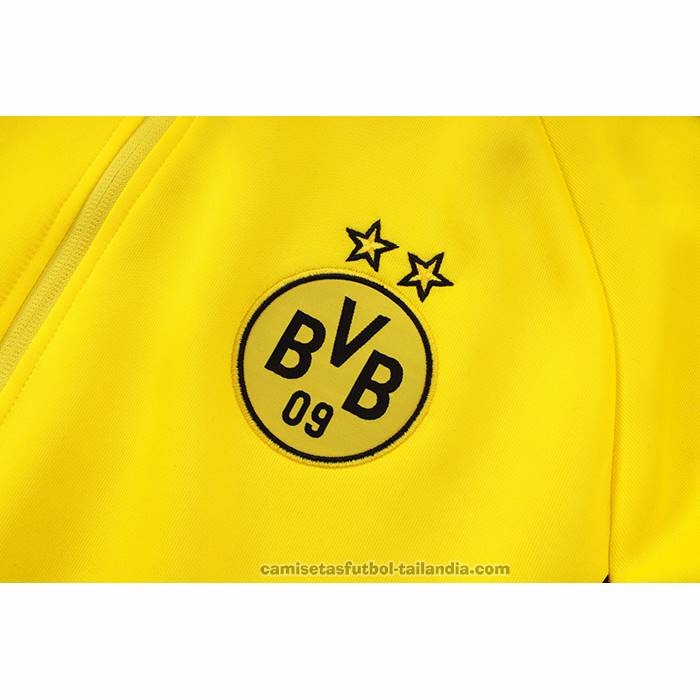 Chandal de Chaqueta del Borussia Dortmund Nino 25/26 Amarillo